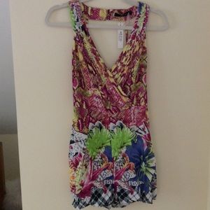 Multi pattern romper